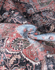 Vintage Crown Kendra Distressed Vintage Distressed Vintage Round Rug (3206-03)