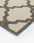 Sisalo Cream and Grey Geometric Rug - 5663/W71-W
