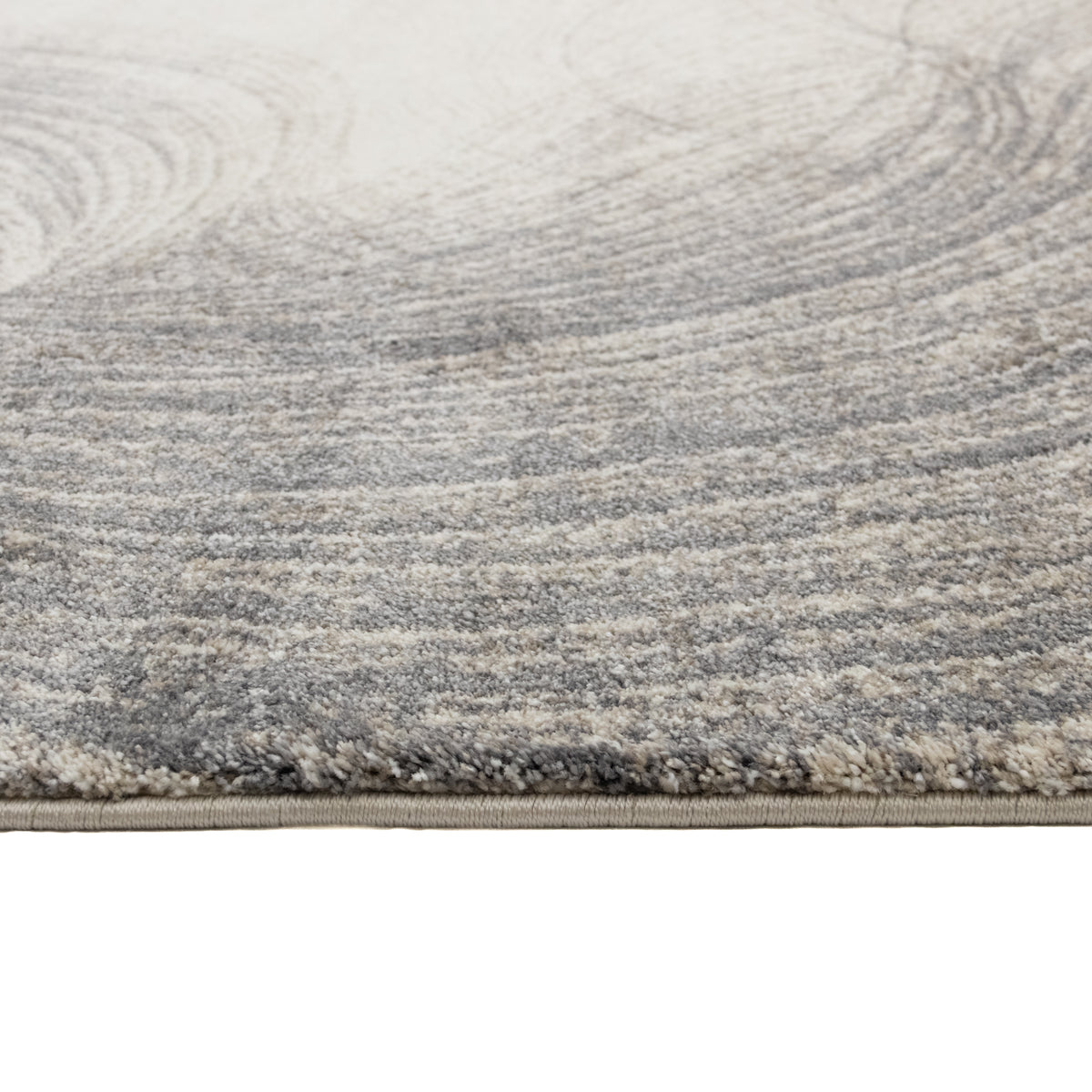 Infinity Drift Grey Cream Rug