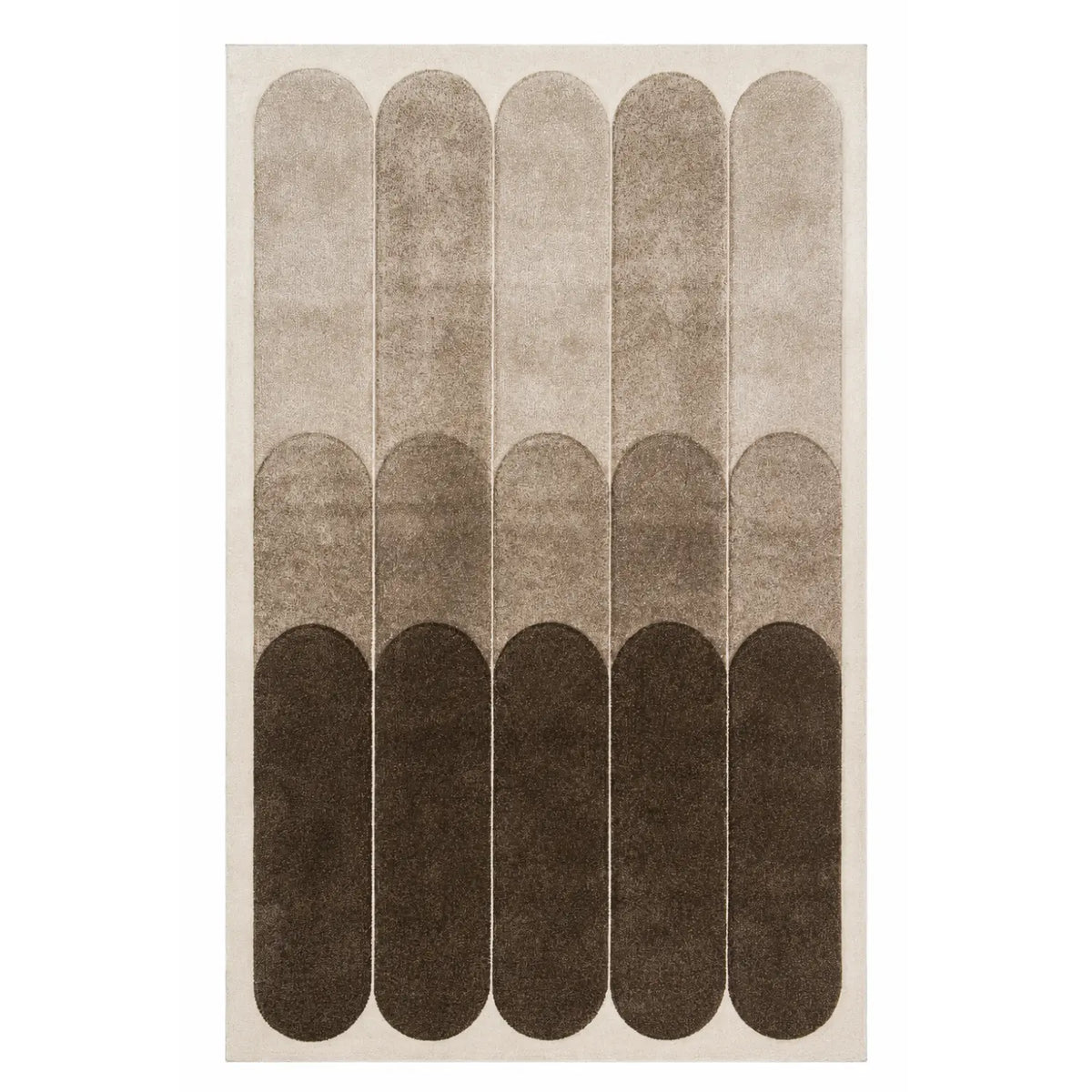 Arcade Beige Geometric Rug DecoRug