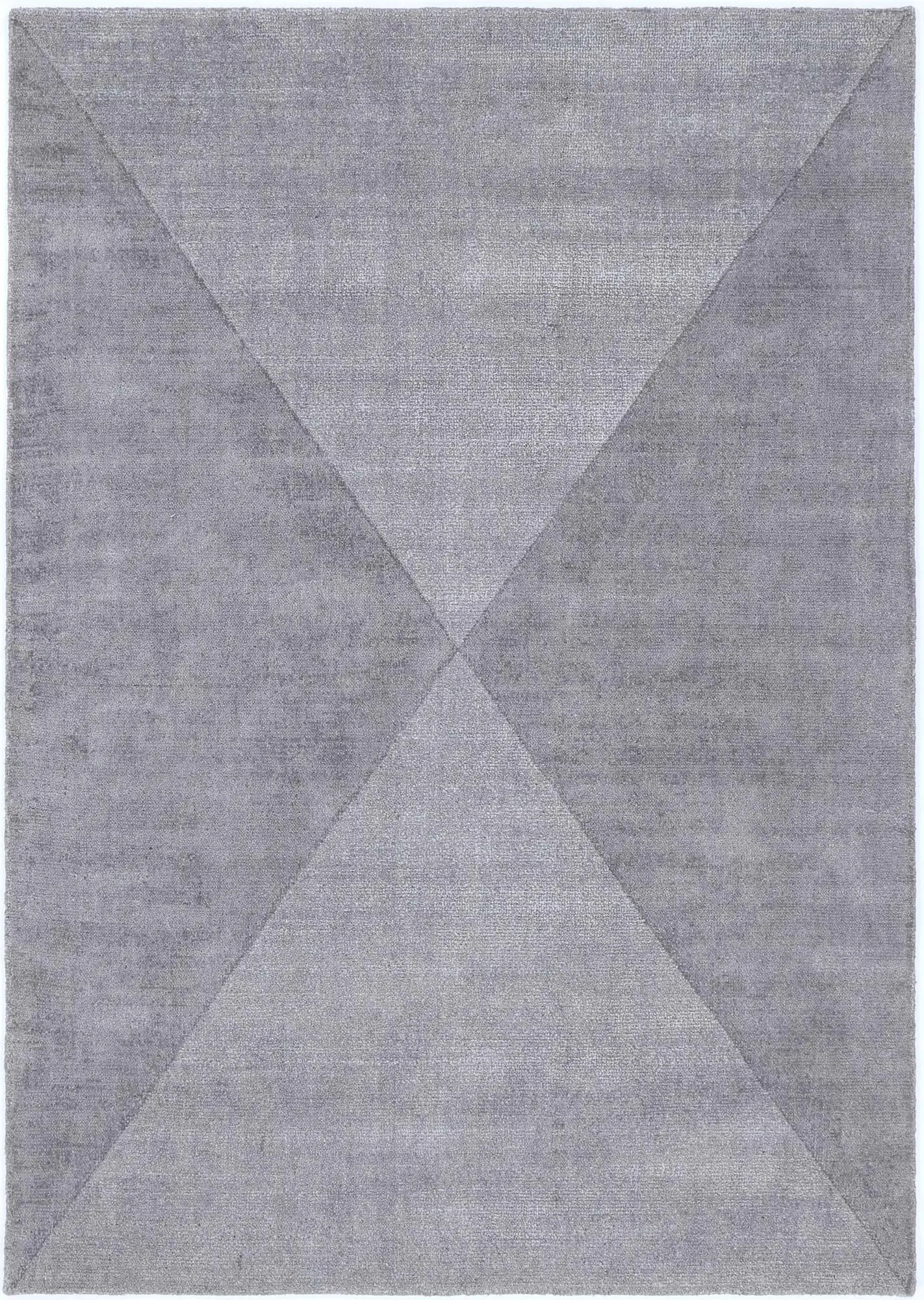Athena Silver Carved Rug DecoRug