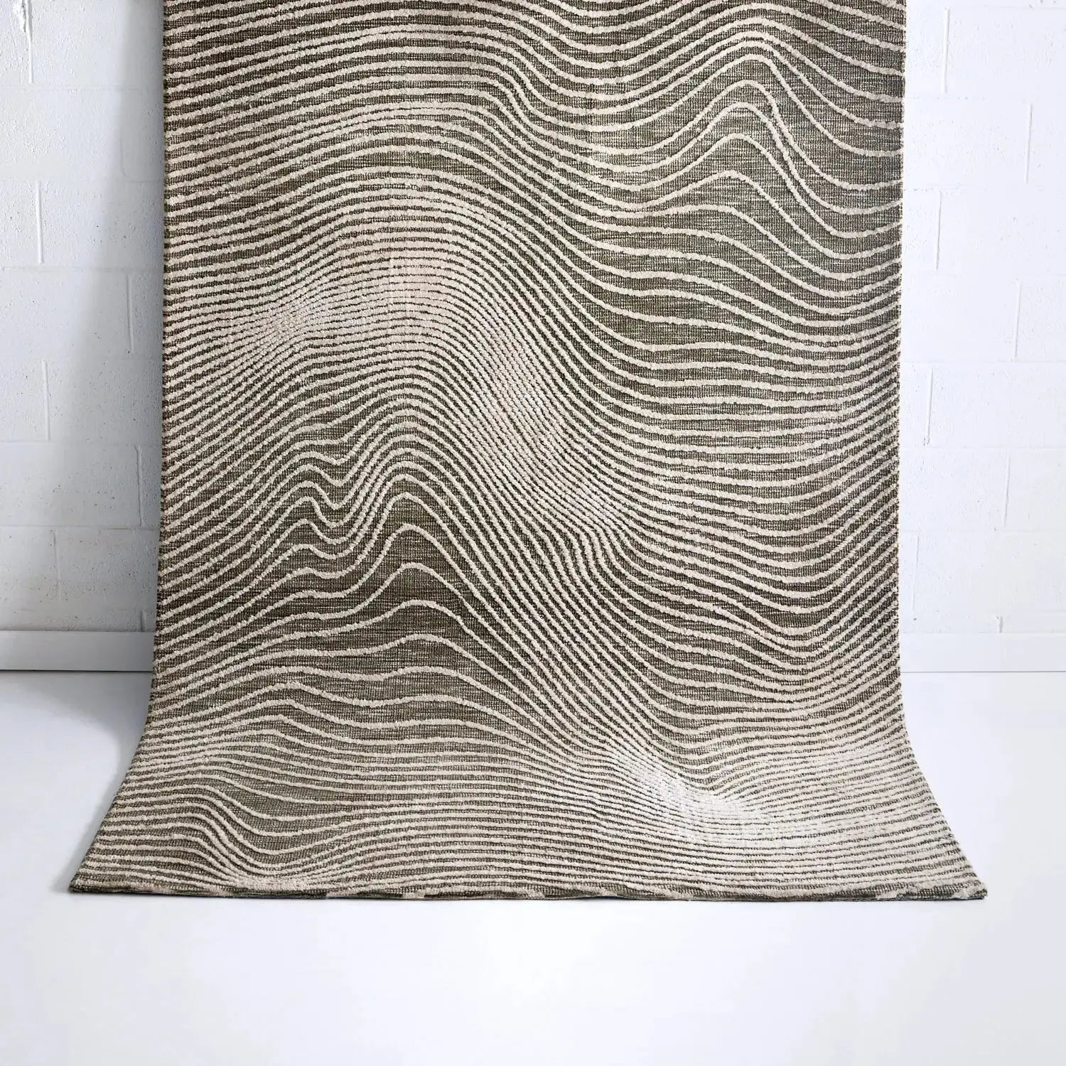 Botanica Abstract Rug Green DREAMHOME