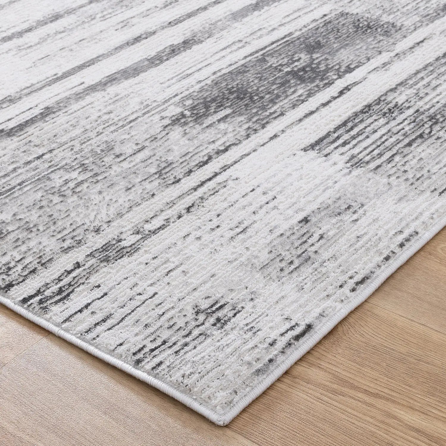 Calvin Klein Grey Black Floor Rug DecoRug