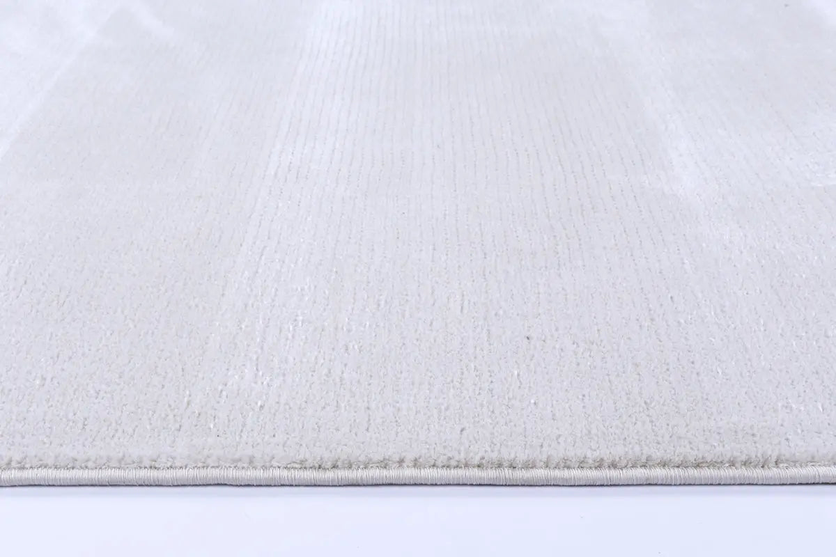 Cascade Cream Plain Rug BRAVEN