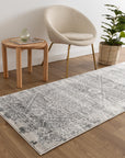 Delicate Audrey Ivory & Grey Rug - DEL20