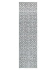 Delicate Katherine Grey & Ivory Rug - DEL23