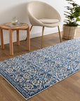 Delicate Katherine Blue & Ivory Rug - DEL24