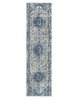 Delicate Montana Ivory & Blue Rug - DEL26