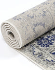 Delicate Cassandra Blue & Ivory Rug - DEL17