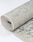 Delicate Audrey Ivory & Blue Rug - DEL19