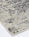 Delicate Audrey Ivory & Grey Rug - DEL20