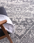 Delicate Audrey Ivory & Grey Rug - DEL20