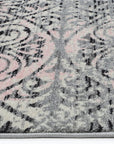 Delicate Katherine Pink & Ash Rug - DEL22