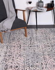 Delicate Katherine Pink & Ash Rug - DEL22