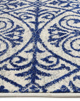 Delicate Katherine Blue & Ivory Rug - DEL24