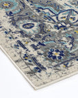Delicate Montana Ivory & Blue Rug - DEL26