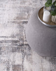 Expressions Beige Grey Modern Rug - EX07