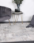 Expressions Beige Grey Modern Rug - EX07