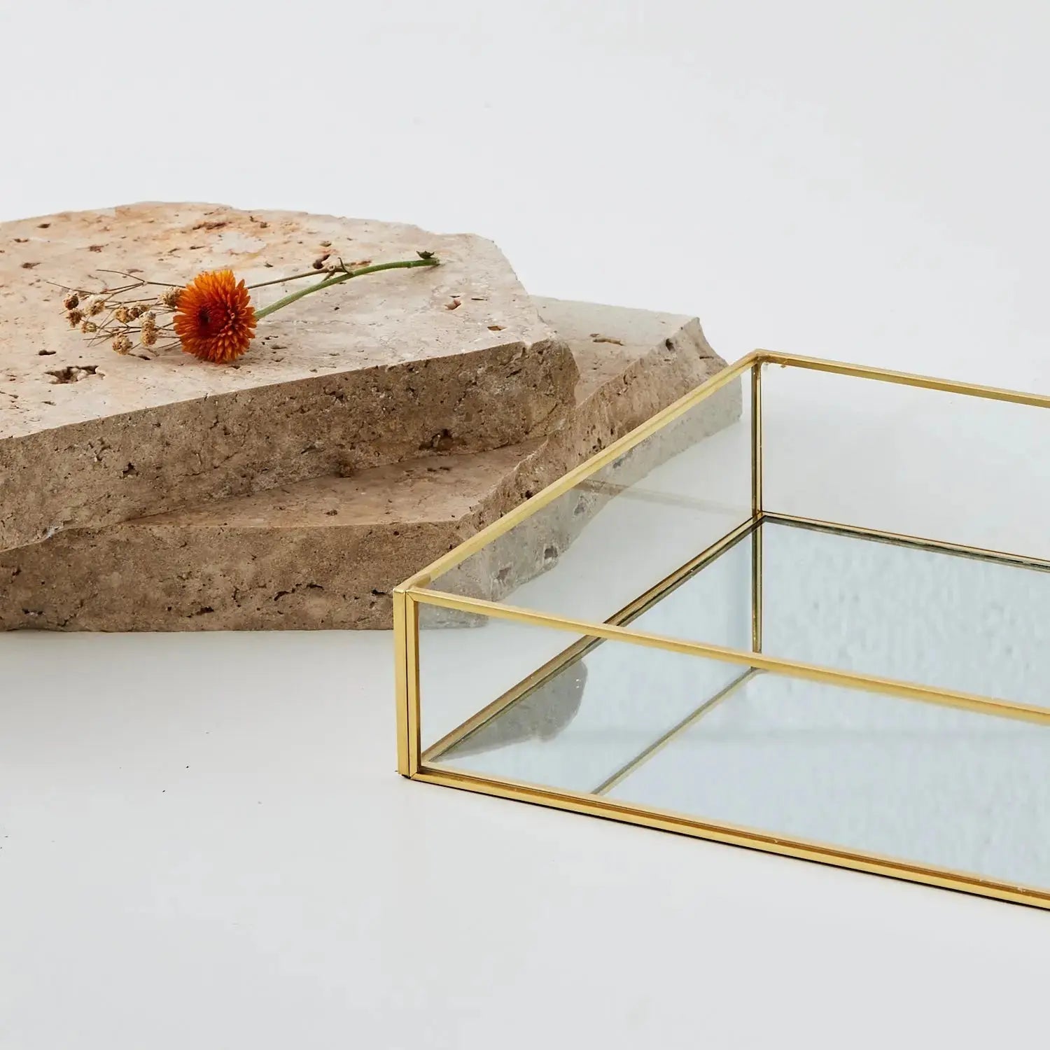 Glass Rectangular Tray 30cm KAILE