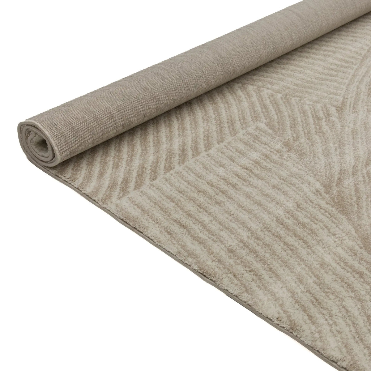 Infinity Sculpt Cream Rug DecoRug