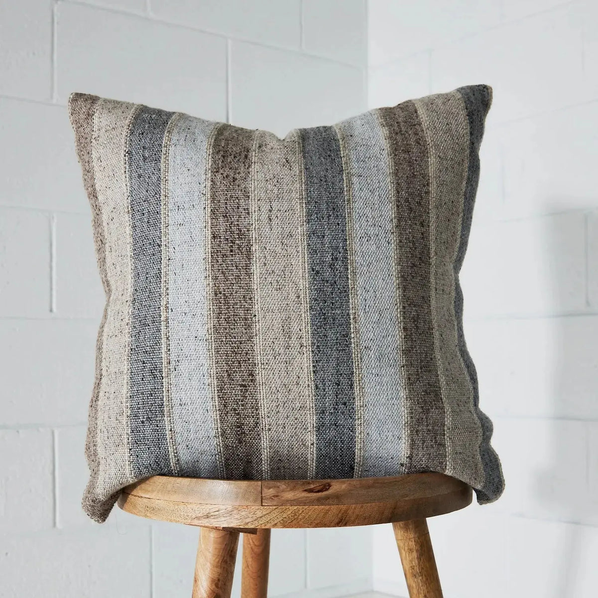 Kemble Stripes Cushion Multi CELADON