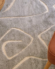Lilly Abstract Grey Rug LTB2B