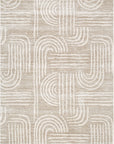 Loki Arches Beige Rug LTB2B