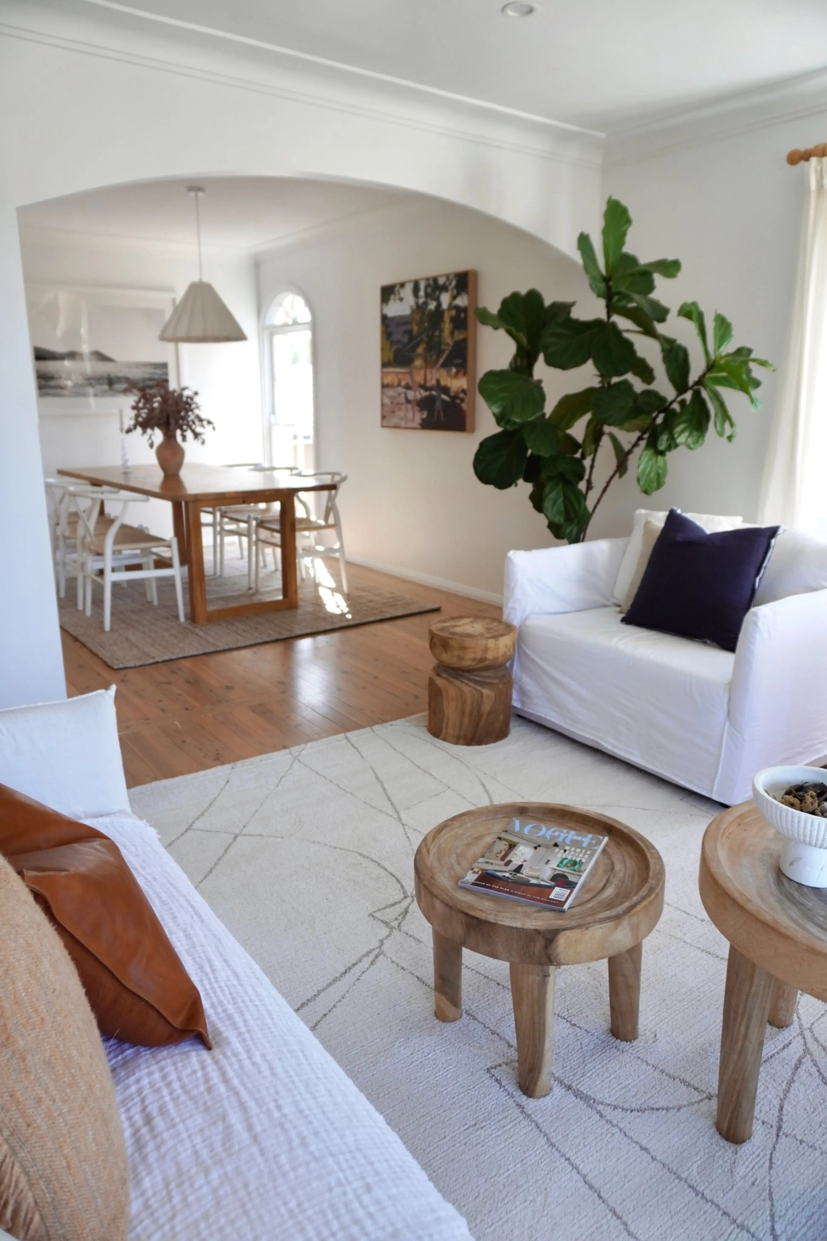 Loki Cream Curved Rug Love That Homewares