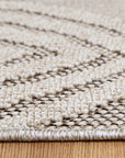 Maldives Modern Indoor/Outdoor Brown Rug