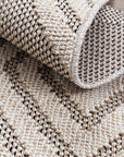 Maldives Modern Indoor/Outdoor Brown Rug