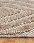Maldives Modern Indoor/Outdoor Beige Rug