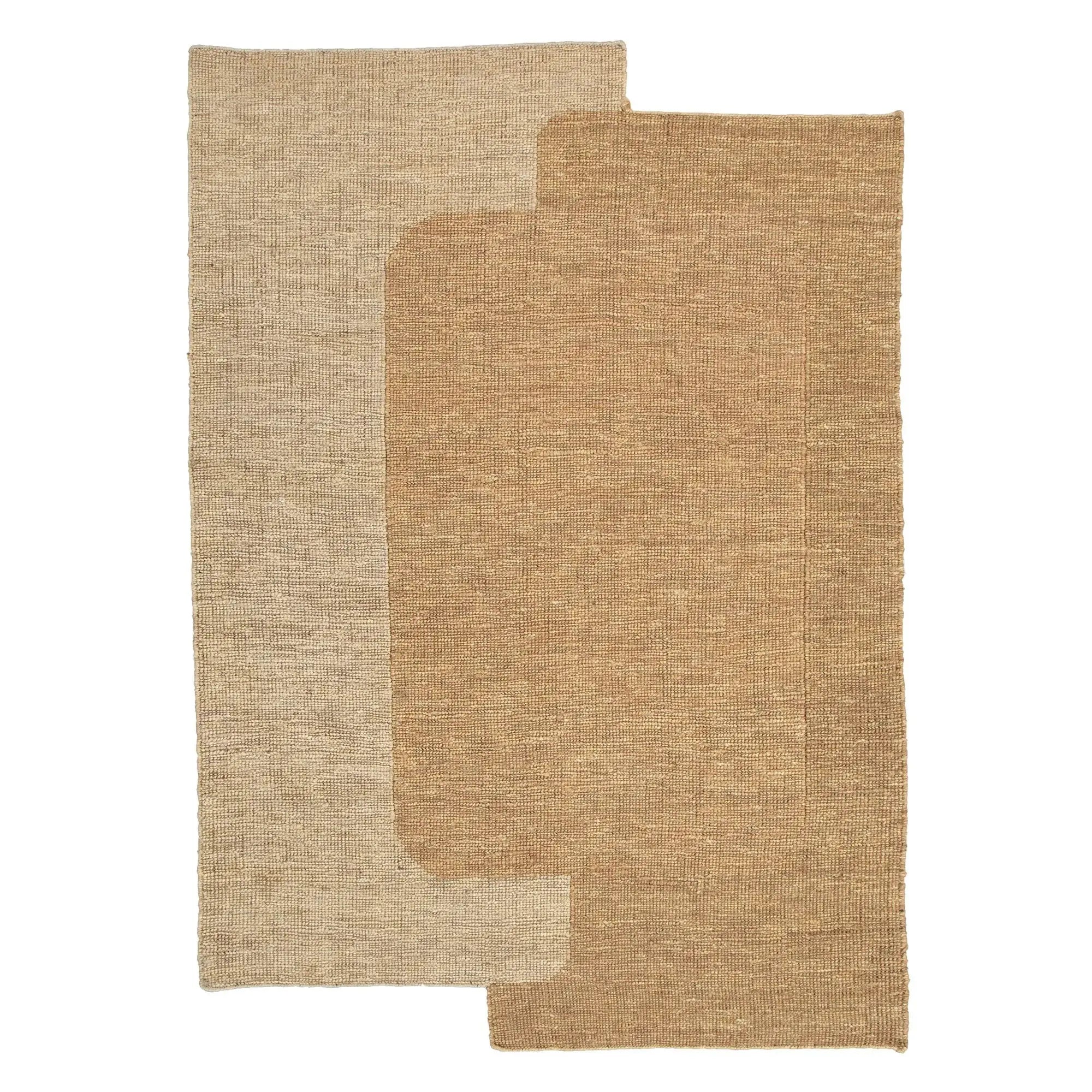 Murray Irregular Jute Rug Natural JAIPUR