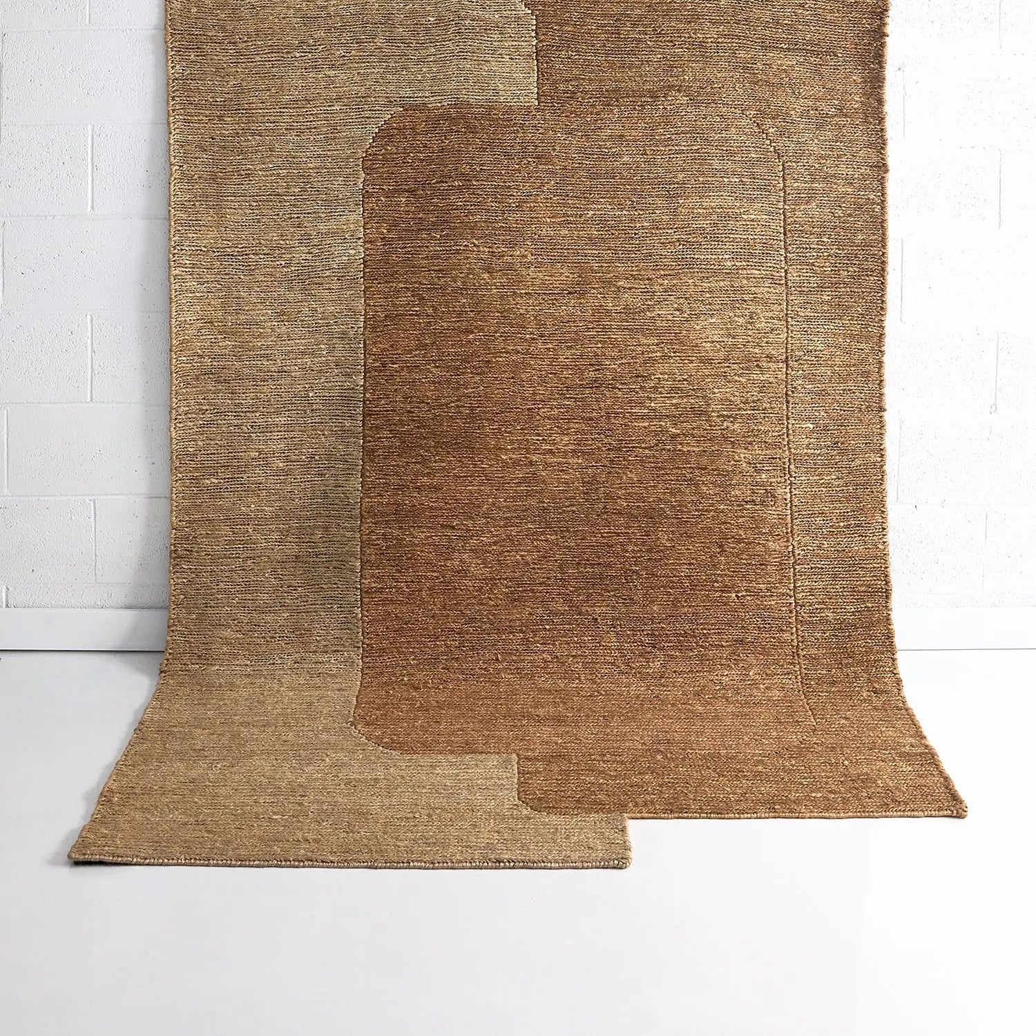 Murray Irregular Jute Rug Natural JAIPUR