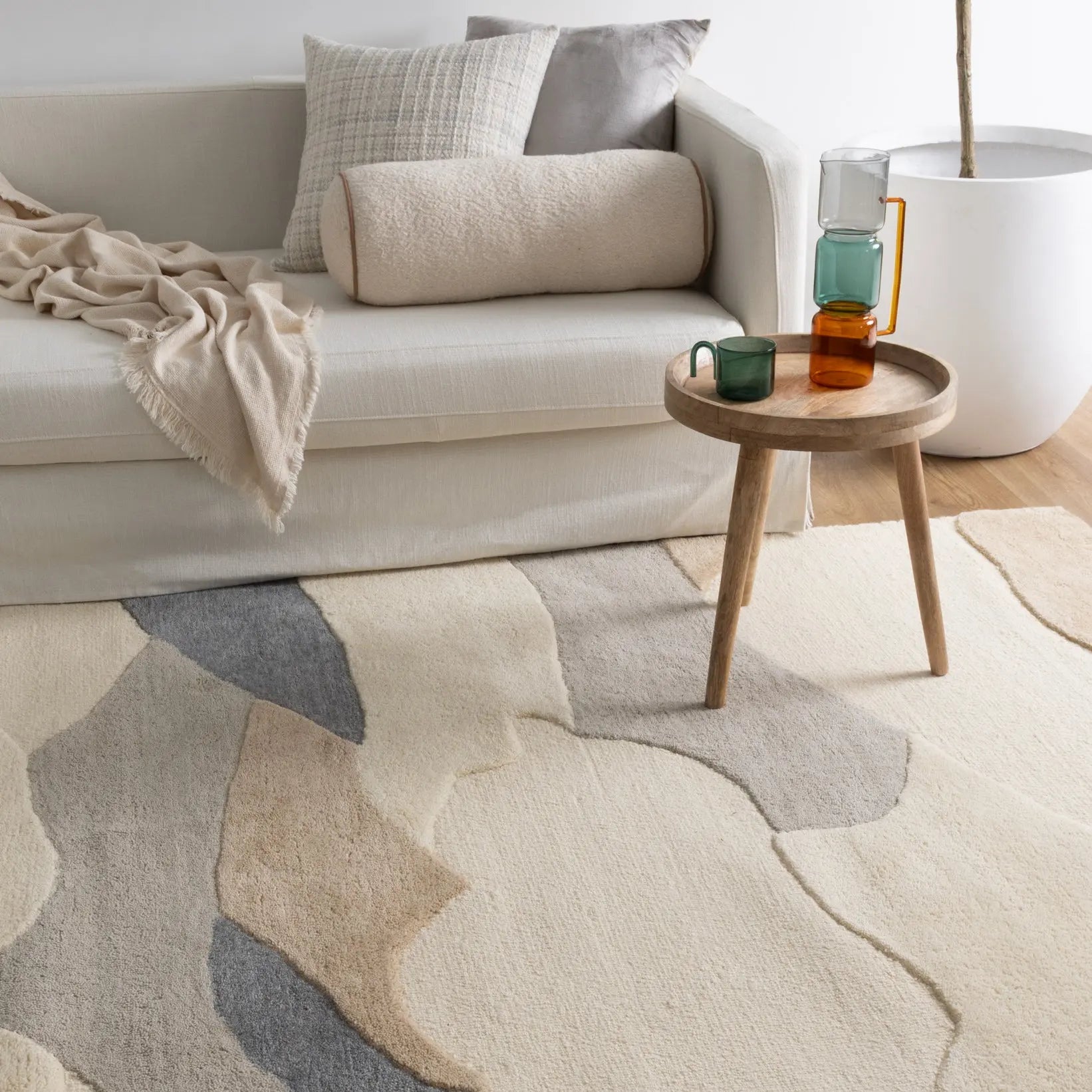 Nelson Multi Wool Rug TULSIRAM