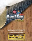 Rug - Stop Non-Slip Underlay - Soft and Hard Flooring
