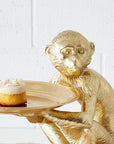 Resin Gold-Leaf Monkey Statue KAILE