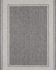 Sisalo Brown Beige Outdoor Bordered Rug - 3885/W71-E