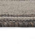 Sisalo Brown Beige Outdoor Bordered Rug - 3885/W71-E