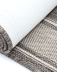 Sisalo Brown Beige Outdoor Bordered Rug - 3885/W71-E
