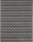 Sisalo Brown Beige and Black Geometric Rug - 5662/J48-E