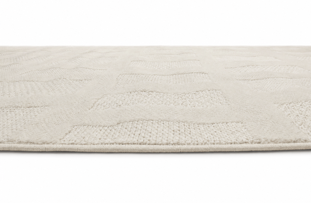 Urban Forme Cream Textured Rug