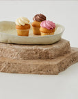 Speckled Ceramic Plate Ivory KAILE