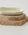 Speckled Ceramic Plate Ivory KAILE