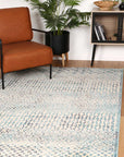 Tulin Incan Blue Tribal Rug - 03