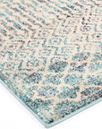 Tulin Incan Blue Tribal Rug - 03