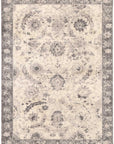 Tulin Warm Cream & Grey Transitional Rug - 12
