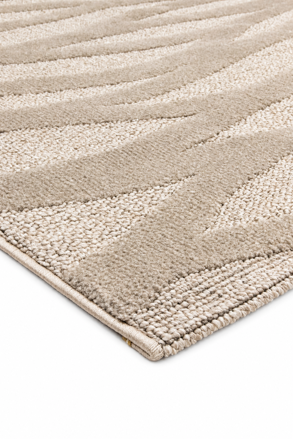 Urban Ecru Wave Beige Rug