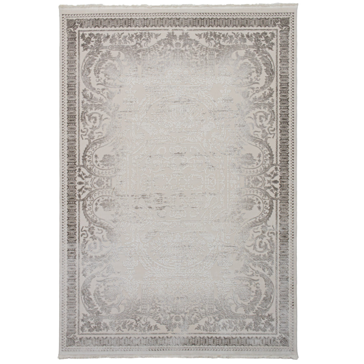 Varna Parterre Cream Grey Rug