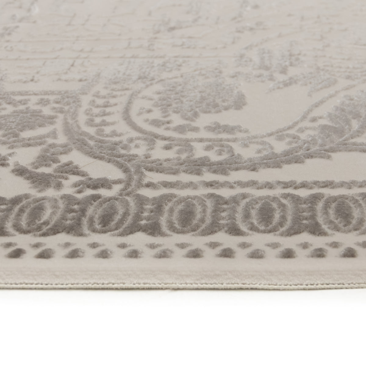 Varna Parterre Cream Grey Rug