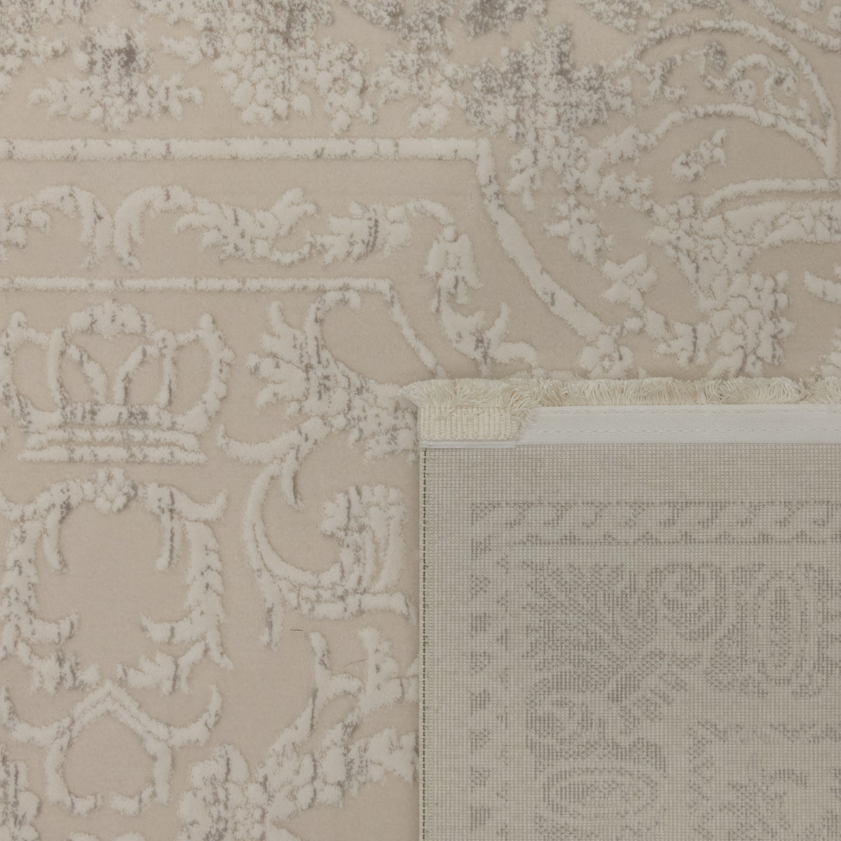 Varna Parterre Cream Grey Rug